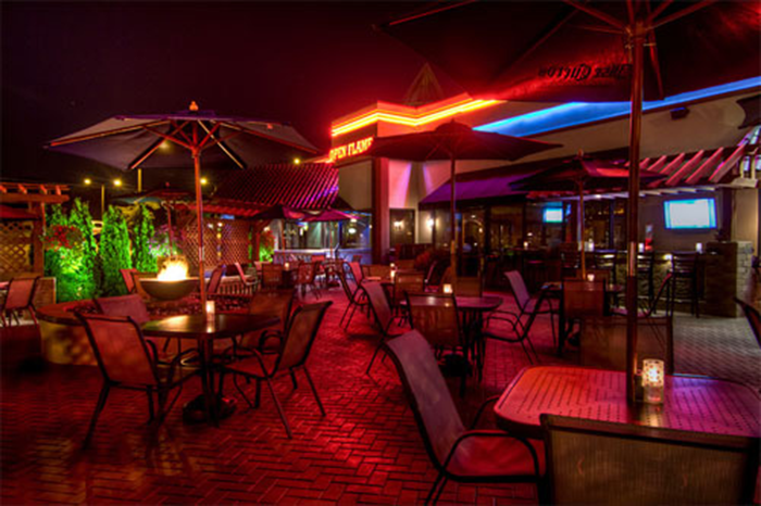 Live events on the Open Flame patio